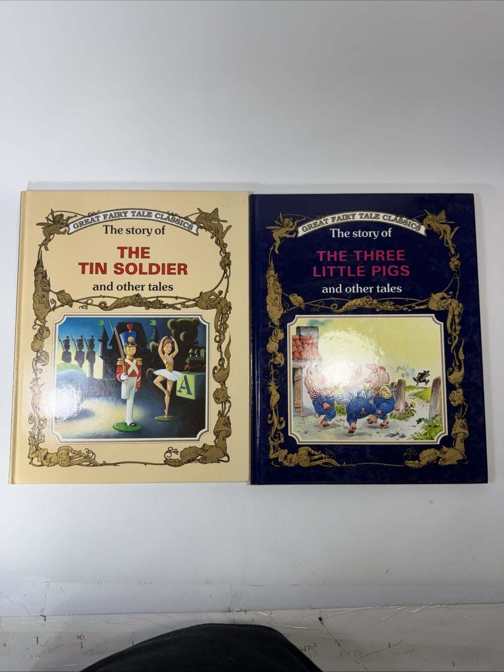Great Fairy Tale Classics Books Hard Cover Printed In Italy Tony Wolf